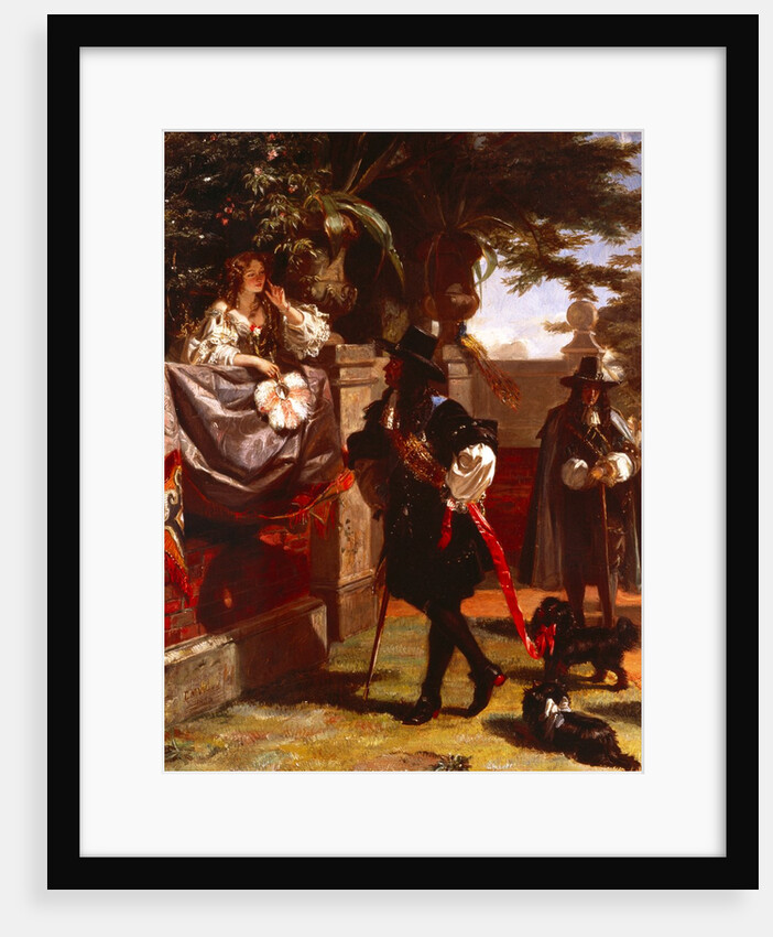 Charles II and Nell Gwyn by Edward Matthew Ward