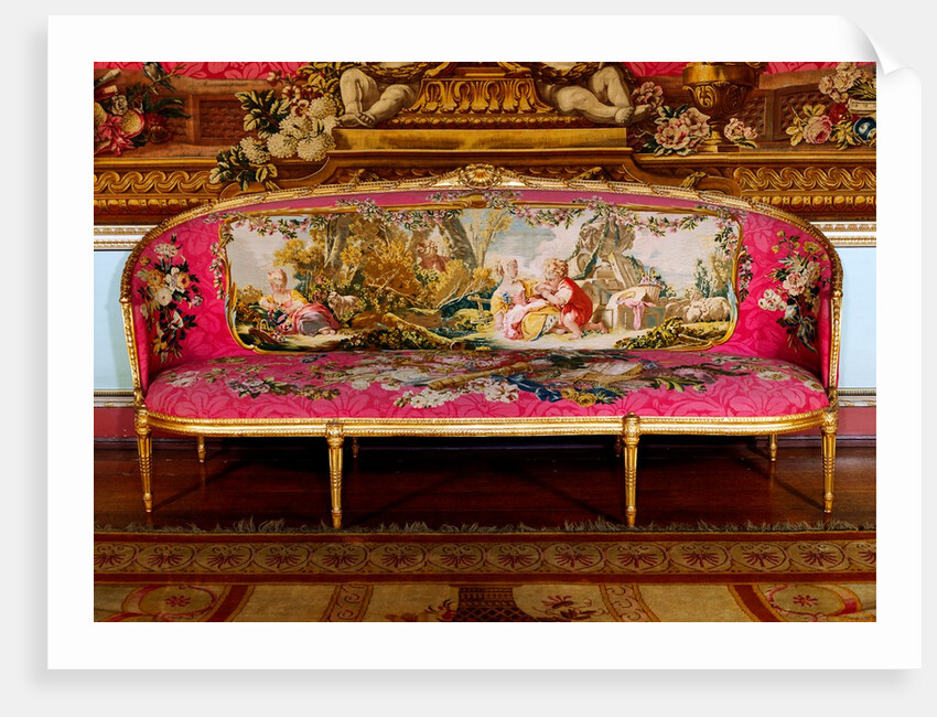 Settee from the Tapestry Room, Osterley Park House. London, England, 18th century by Unknown