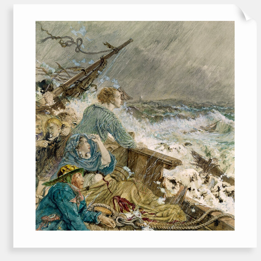 Grace Darling and Her Father by William Bell Scott