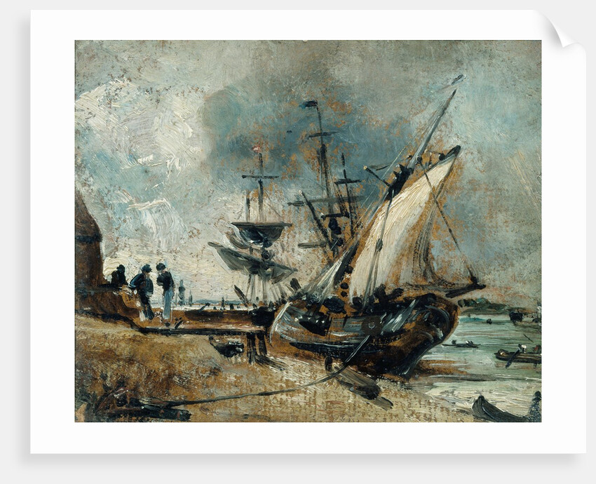 Shipping in the Orwell by John Constable