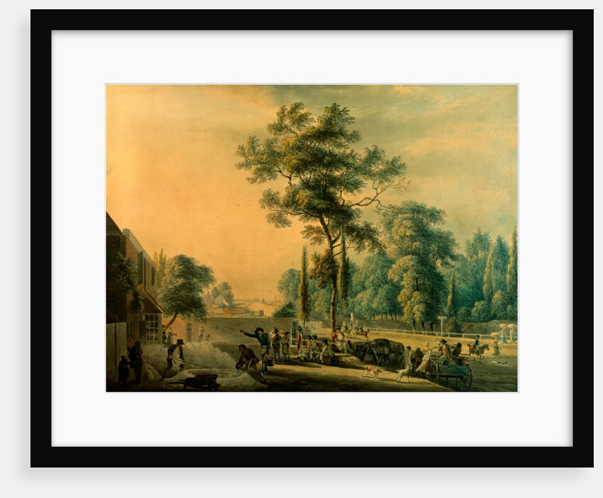 The Old Swan, Bayswater by Paul Sandby