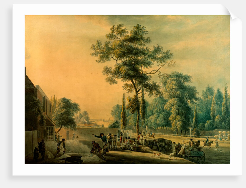 The Old Swan, Bayswater by Paul Sandby