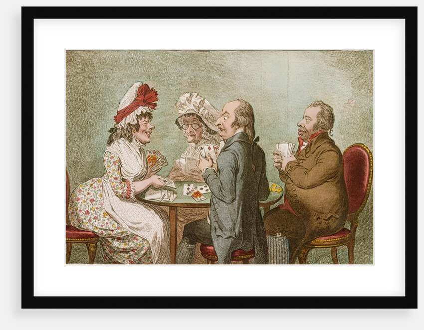 Two-penny Whist by James Gillray