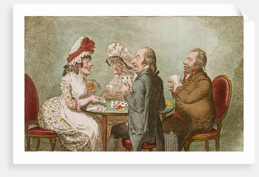 Two-penny Whist by James Gillray