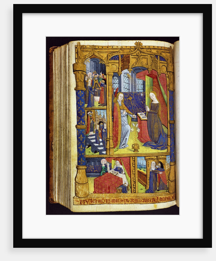 The Hours of Virgin, from The Playfair Book of Hours. France, 15th century by Unknown