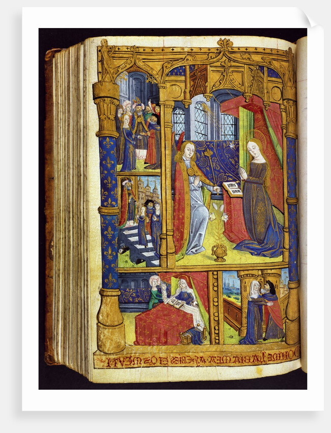 The Hours of Virgin, from The Playfair Book of Hours. France, 15th century by Unknown