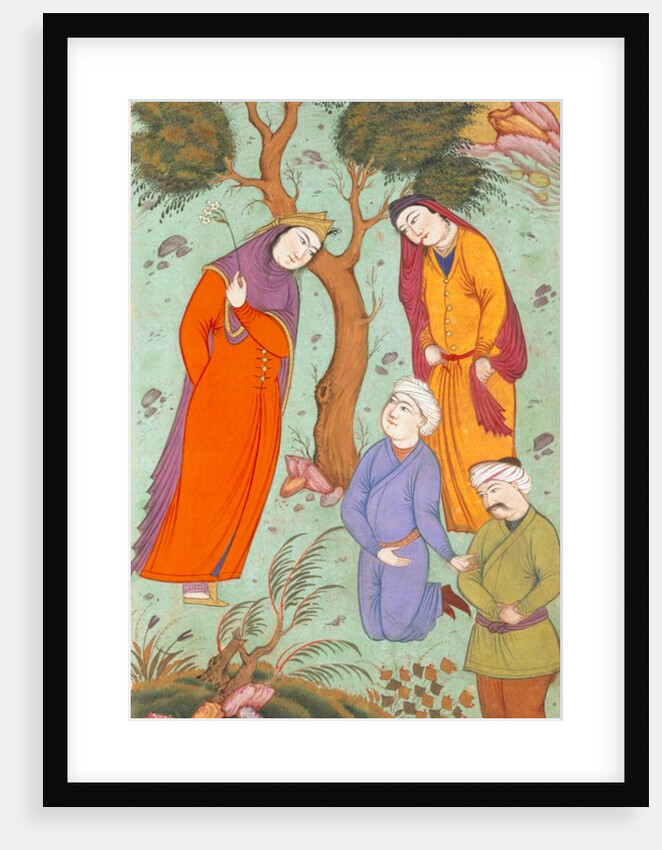 Farhad Falls In Love With Shirin by Ganjavi Nizami