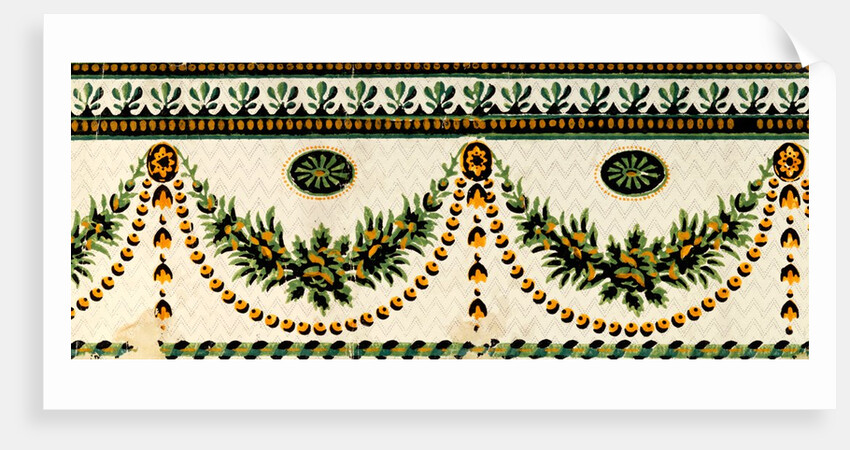 Wallpaper, border by Unknown