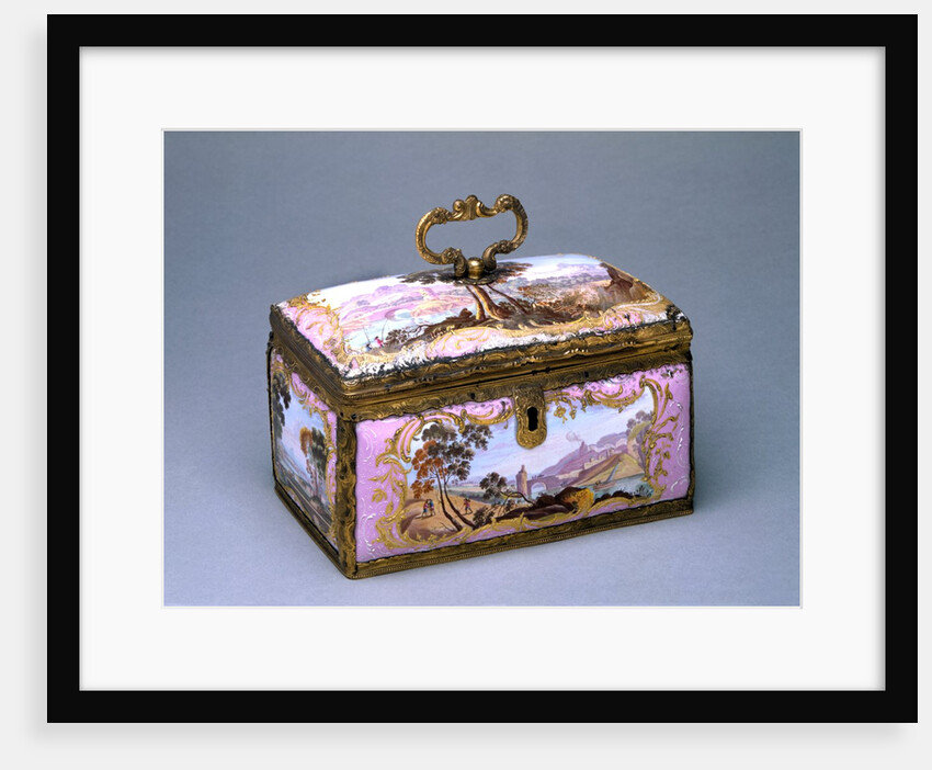 Casket with three canisters by Unknown