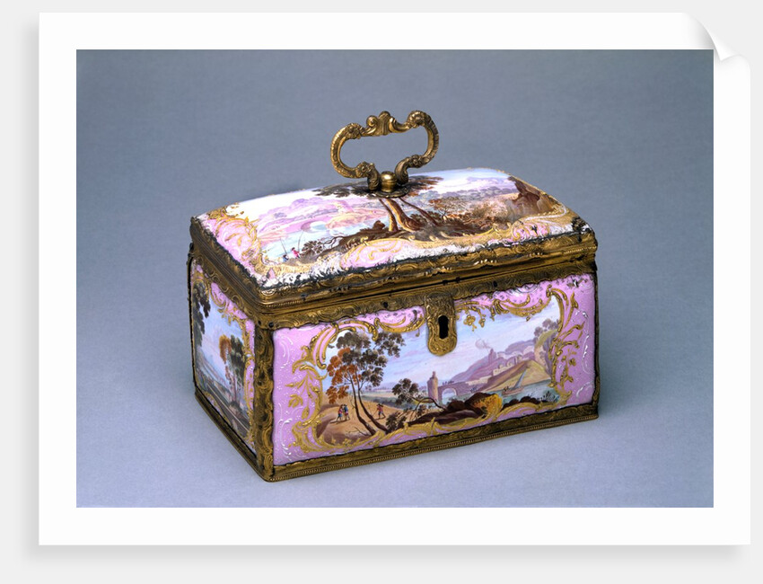 Casket with three canisters by Unknown