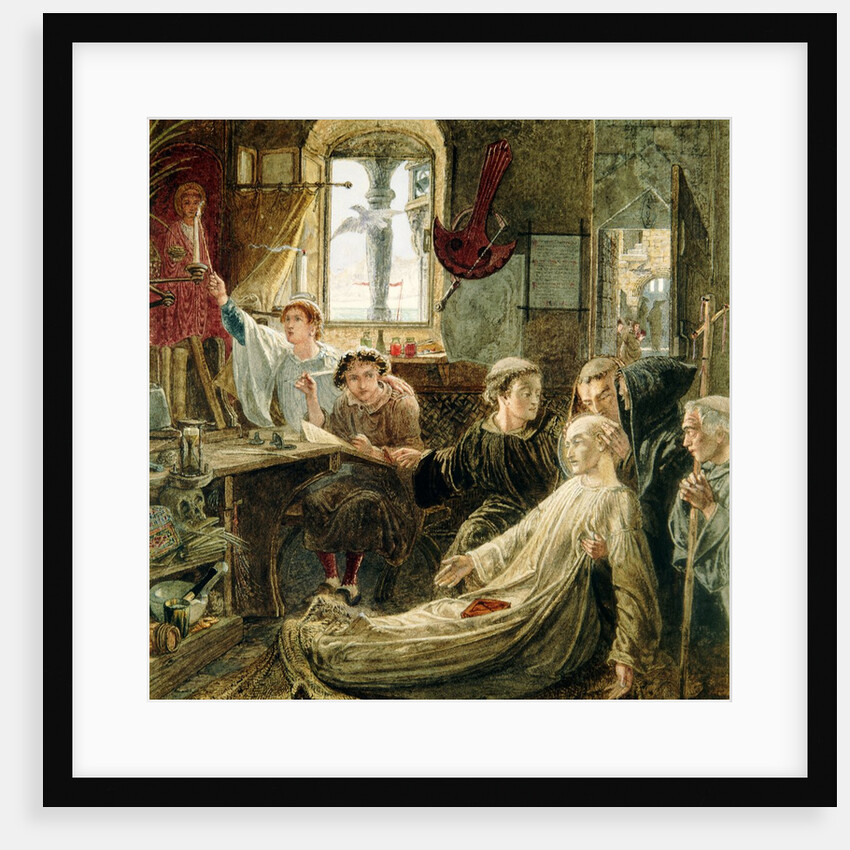 The Death of The Venerable Bede by William Bell Scott