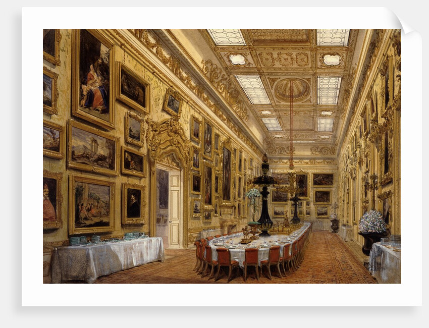 The Waterloo Gallery by Joseph Nash