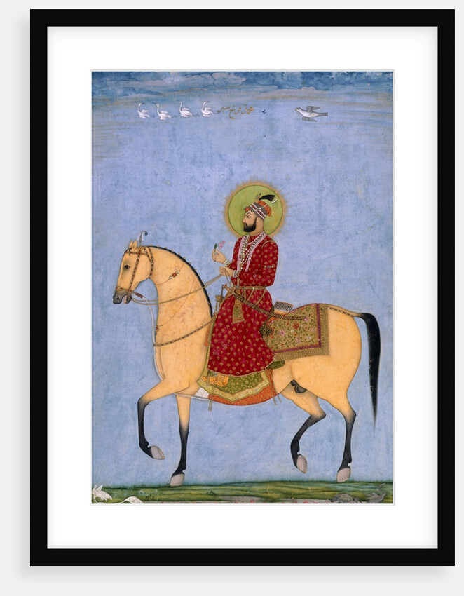 Emperor Muhammad Famukhsiyar on horseback. India, early 18th century by Unknown