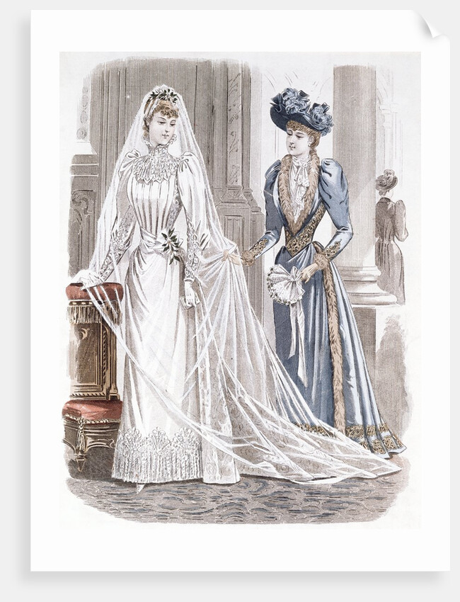 Bridal costume. Paris, France, late 19th century by Unknown