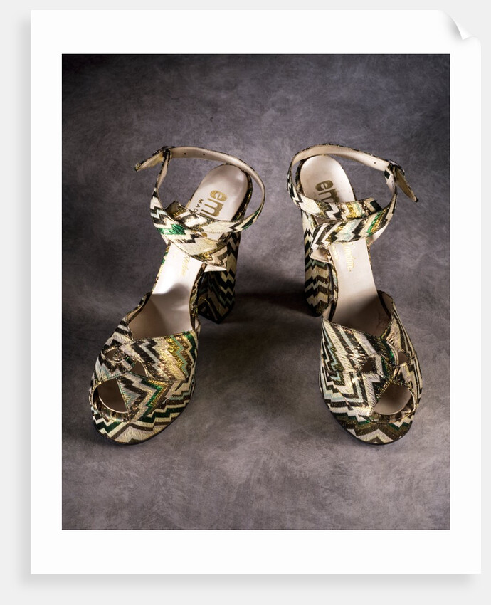 Platform sandals by Anonymous