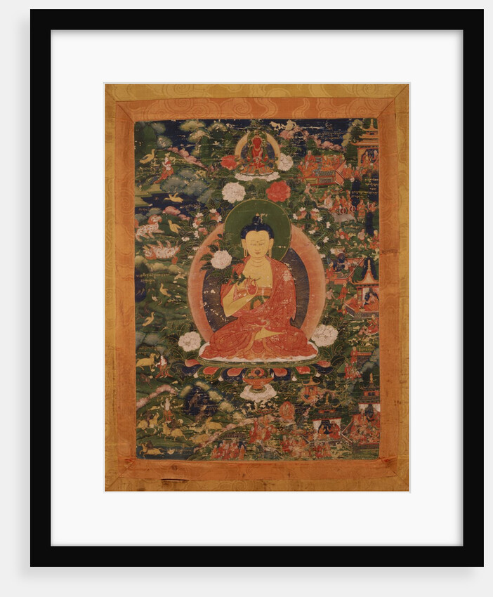 T'Angka depicting The Buddha Sakyamuni by Unknown