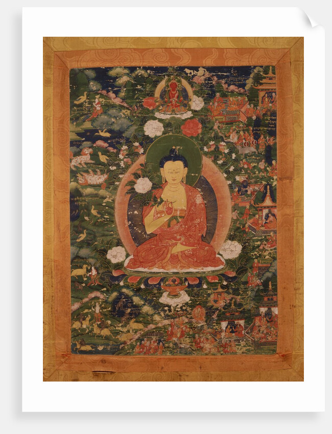 T'Angka depicting The Buddha Sakyamuni by Unknown