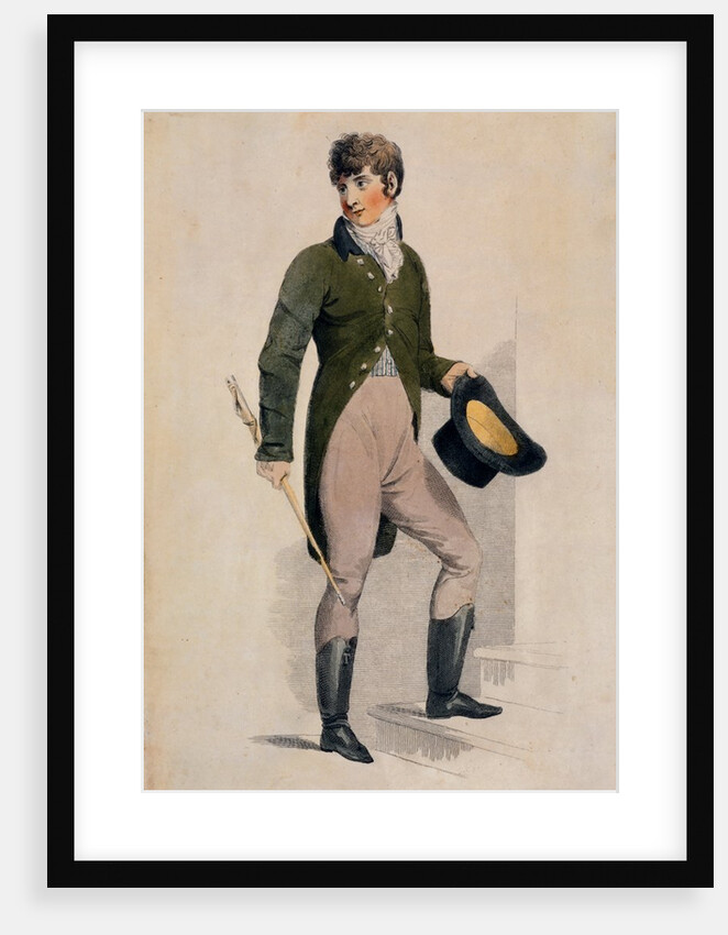Men's Fashionable Morning Walking dress. Paris, France, 1806 by Anonymous