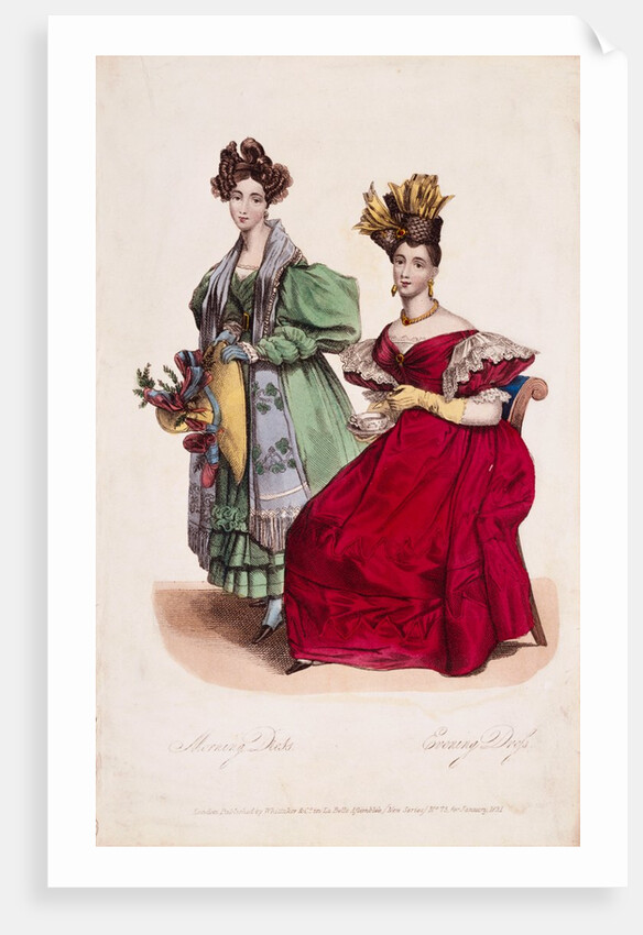 Morning and Evening Dress. England, 1831 by Unknown