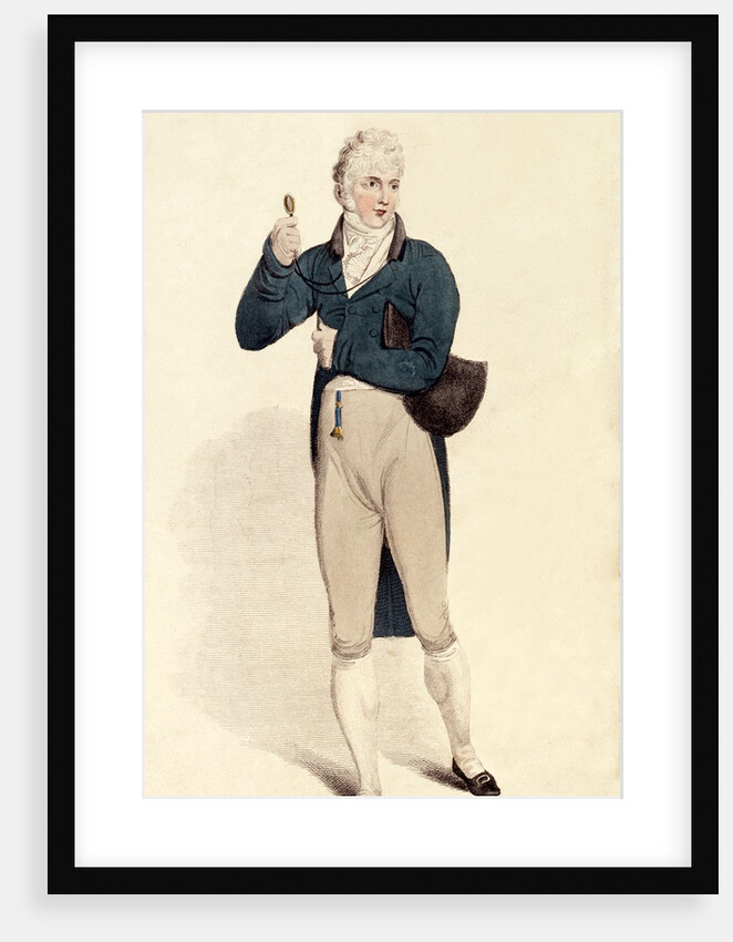 Men's fashionable walking dress. Paris, France, 1806 by Unknown