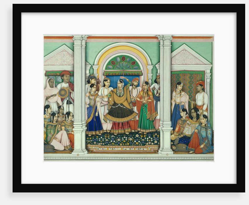 A nautch girl by Unknown