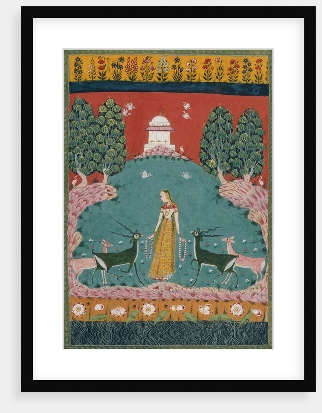 Kakubha Ragini. Central India, late 17th century by Unknown