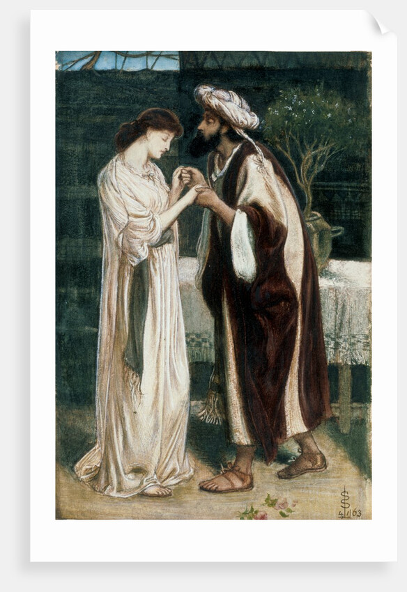 Isaac and Rebeccah by Simeon Solomon