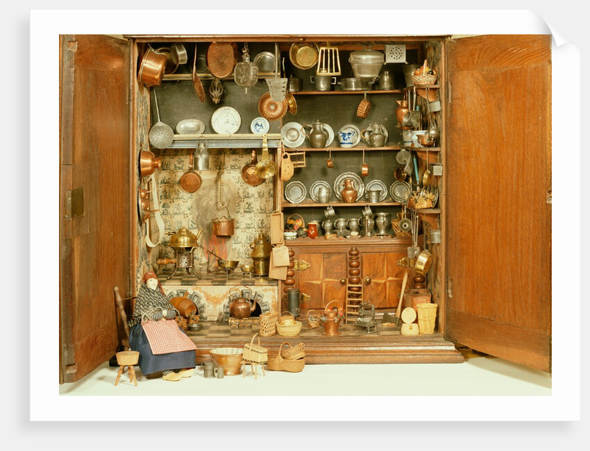 Dolls' kitchen. Holland, mid-17th century by Anonymous