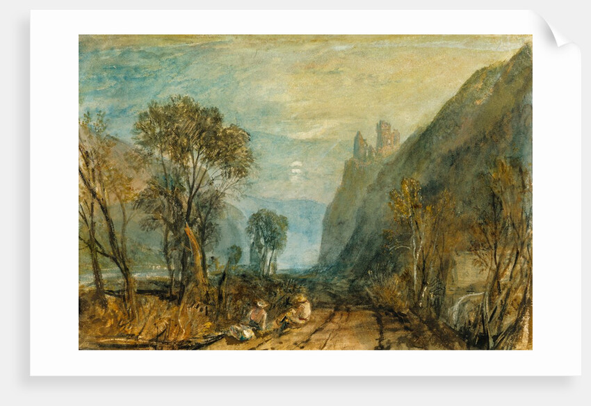 A View on The Rhine by Joseph Mallord William Turner