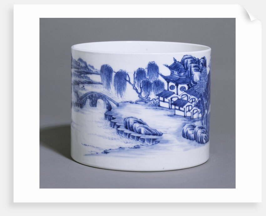 Brush pot by Unknown