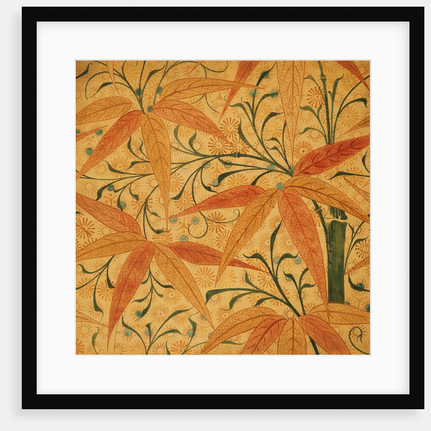 Wallpaper Design, from The Godwin Sketchbooks. England, 19th century by Edward William Godwin