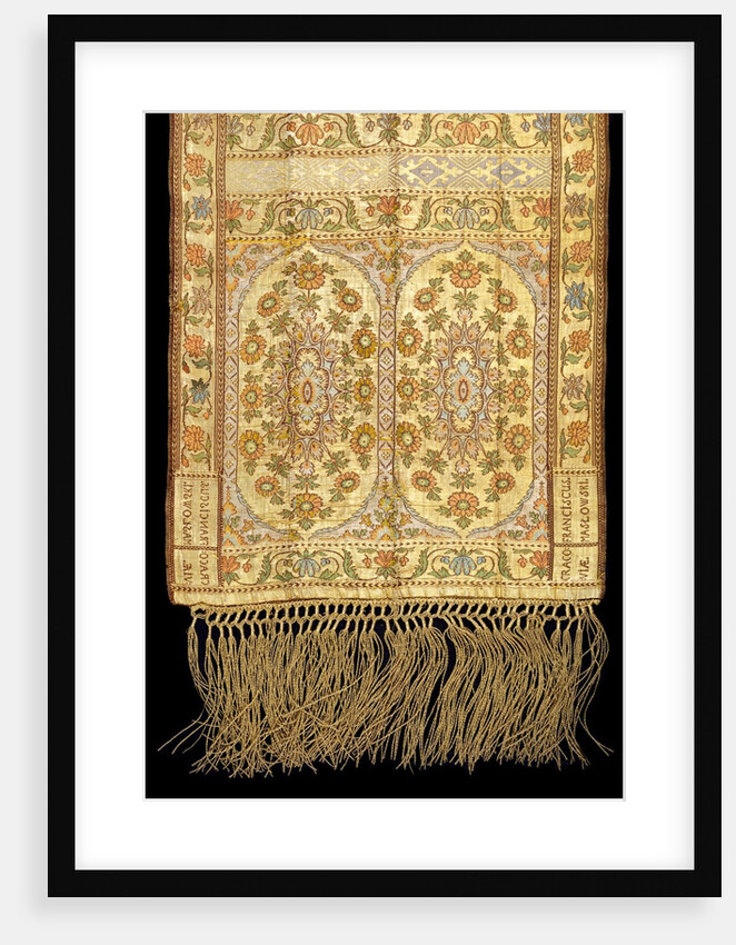Sash, woven by Francis Maslowski. Kraków, 18th century by Francis Maslowski