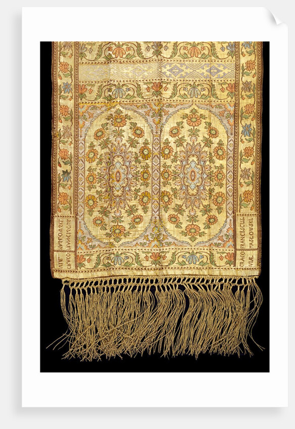 Sash, woven by Francis Maslowski. Kraków, 18th century by Francis Maslowski