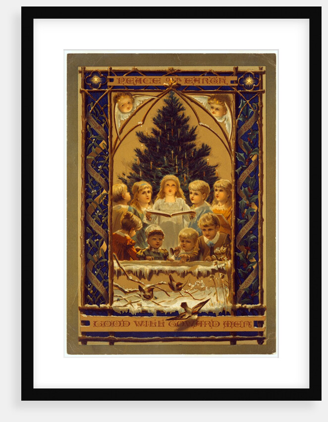 Prize-winning Christmas Card. by Anonymous