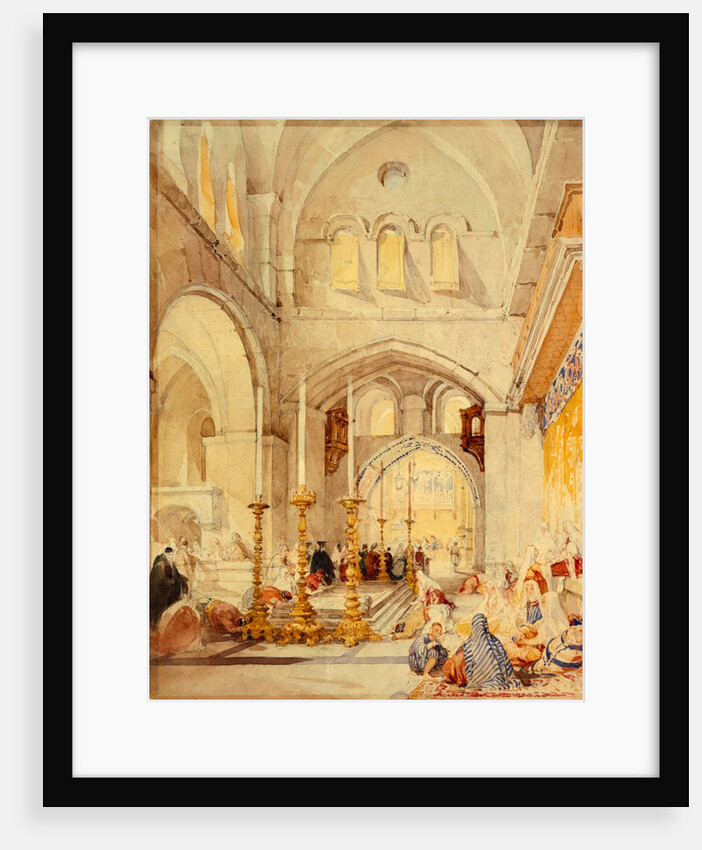 Holy Sepulchre by Thomas Allom