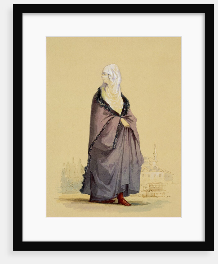 Muslim Woman by Aloysius Rosarius Amadeus Raymondus Andreas Brueghel