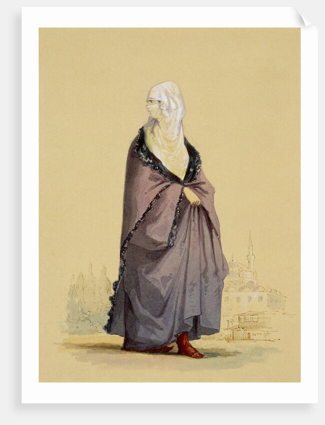 Muslim Woman by Aloysius Rosarius Amadeus Raymondus Andreas Brueghel