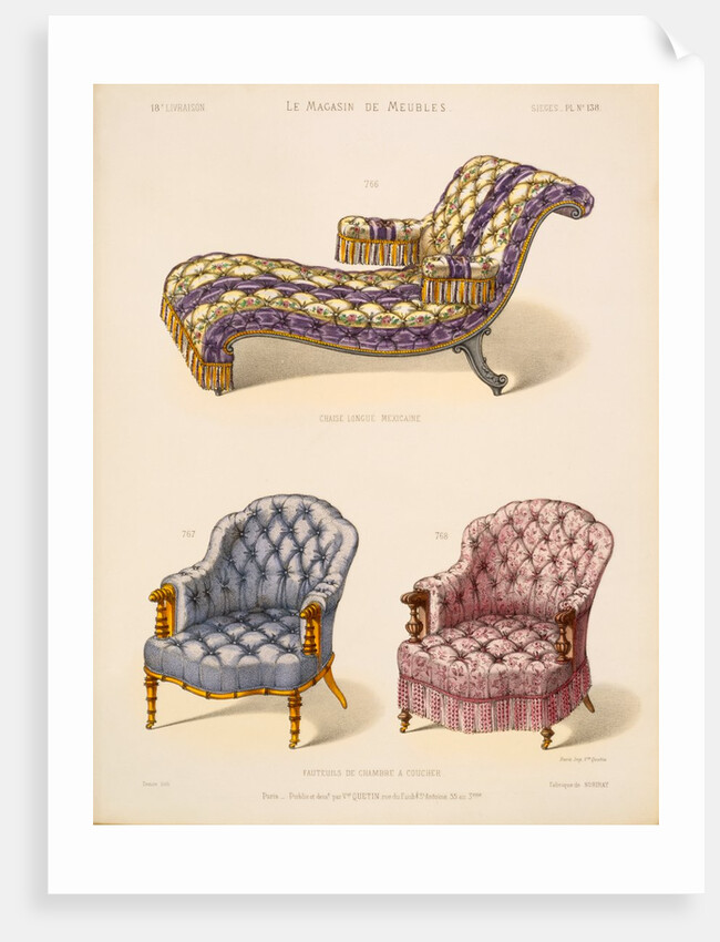 Page from Le Magasin de Meubles by Anonymous