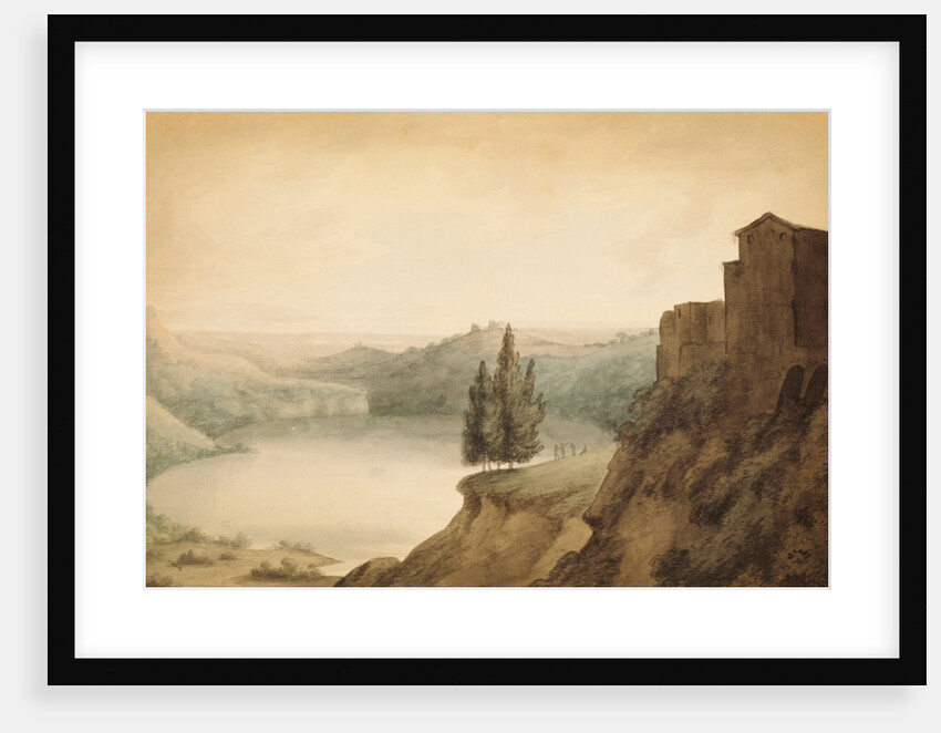 The Lake of Nemi by John Robert Cozens