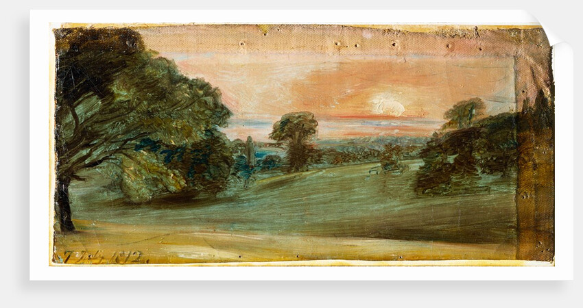 Upland Park Scene by John Constable