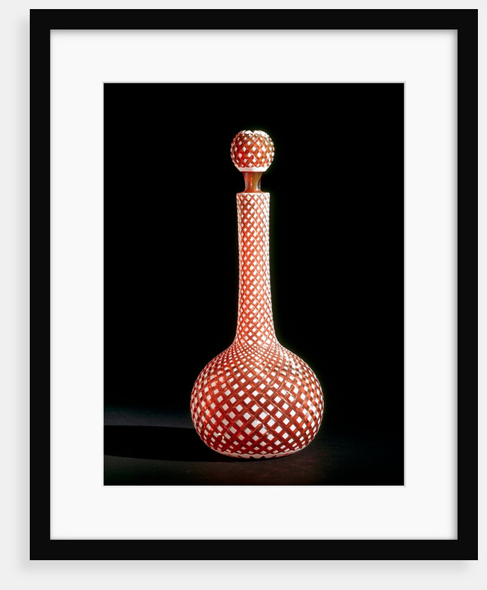 Decanter & stopper by Unknown