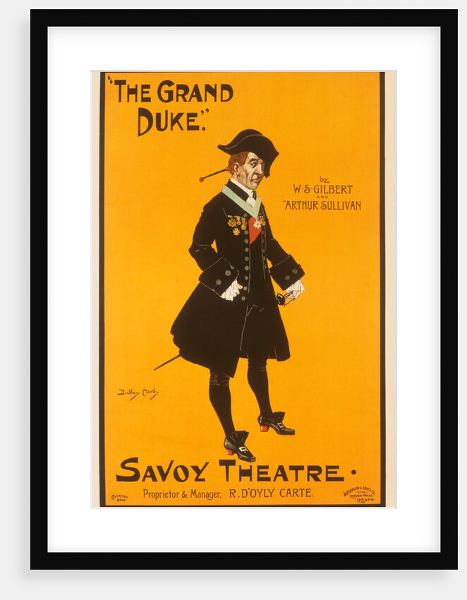 The Grand Duke. England, late 19th century by Dudley Hardy