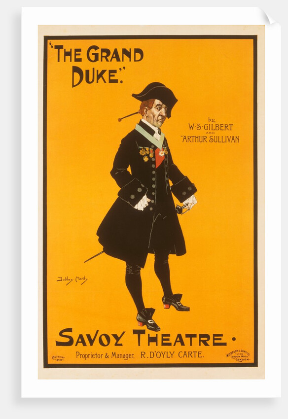 The Grand Duke. England, late 19th century by Dudley Hardy