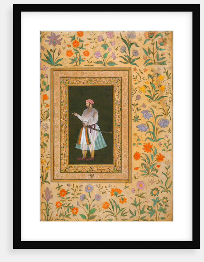 Mughal gentleman by Sultan 'Ali al-Mashhadi
