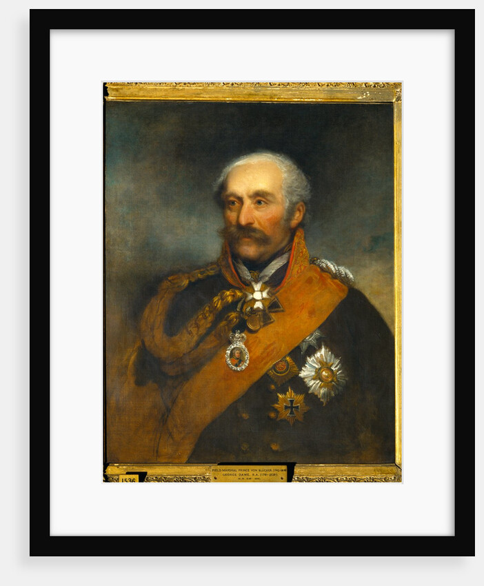 Portrait of Field Marshall Prince von Blucher by George Dawe(R.A.)
