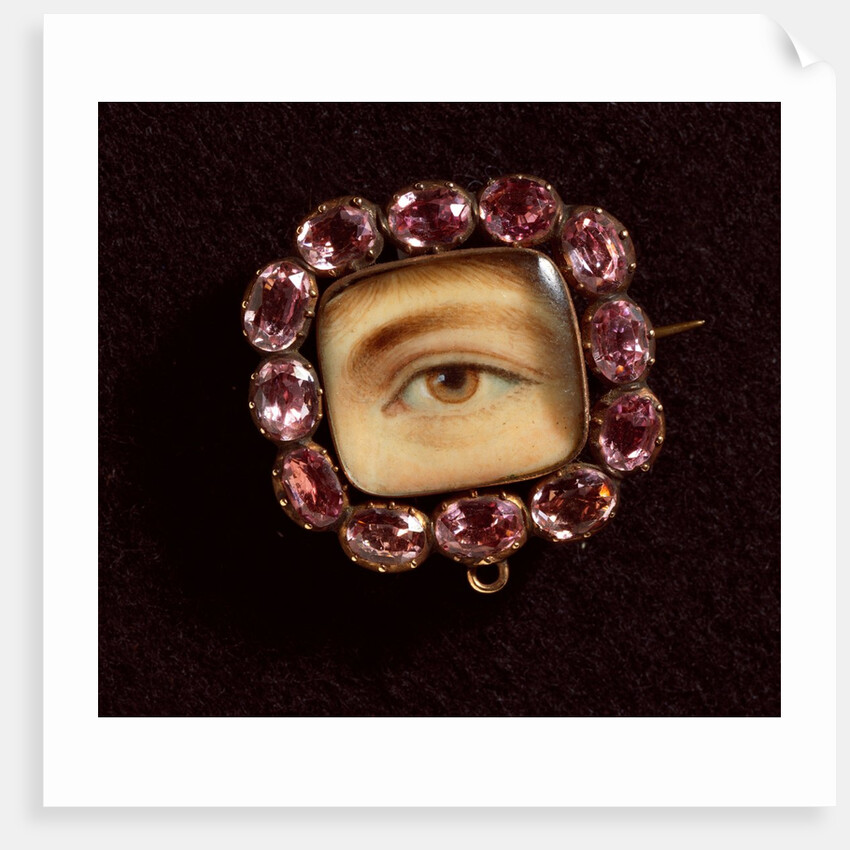 Eye Miniature. England, 1800 by Unknown