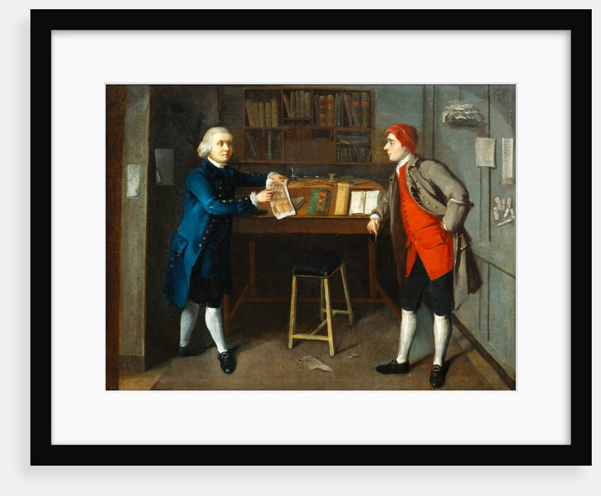 A Cabinet Maker's Office. Great Britain, c.1770 by Unknown