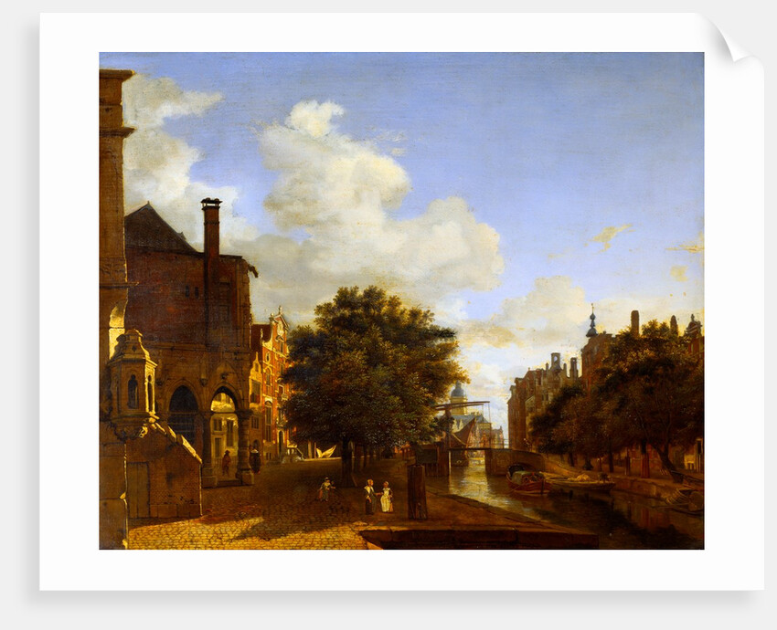 Architectural Fantasy by Jan van der Heyden