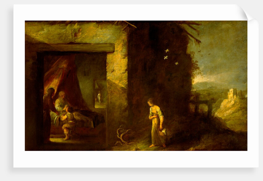 Isaac Blessing Jacob by Bartolomé Esteban Murillo