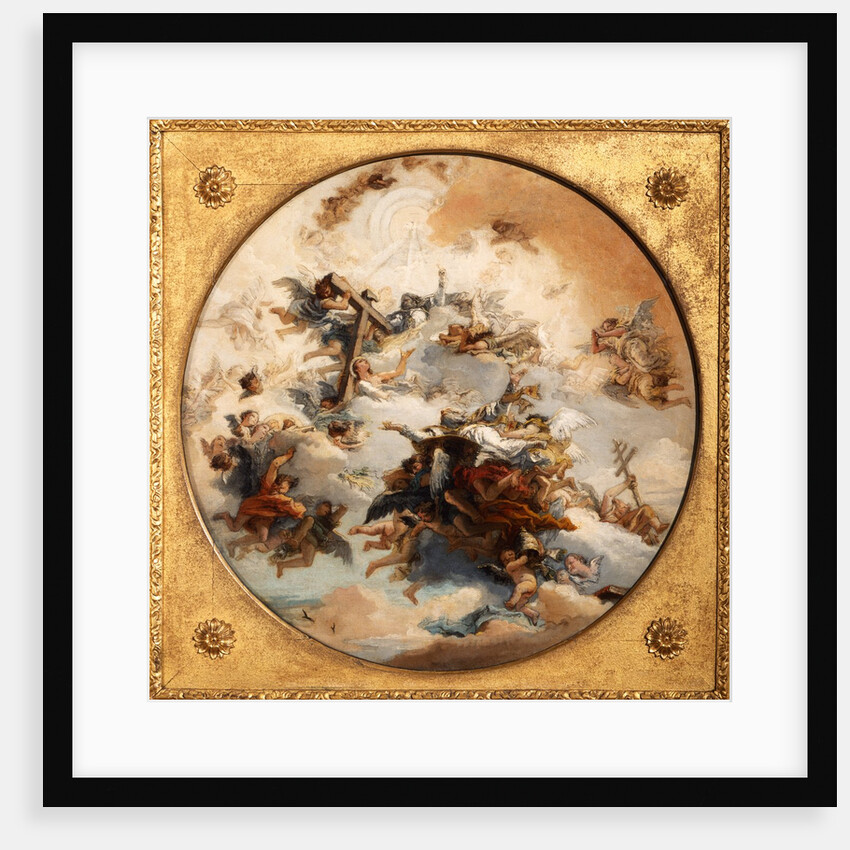 St Leo in Glory by Domenico Tiepolo